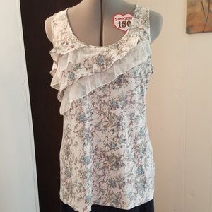 Floral tank top by Maurices